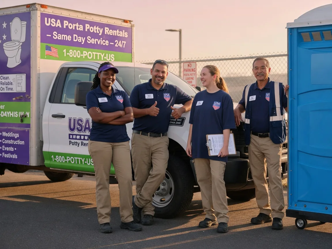 Porta Potty Rental company in Melville, LA